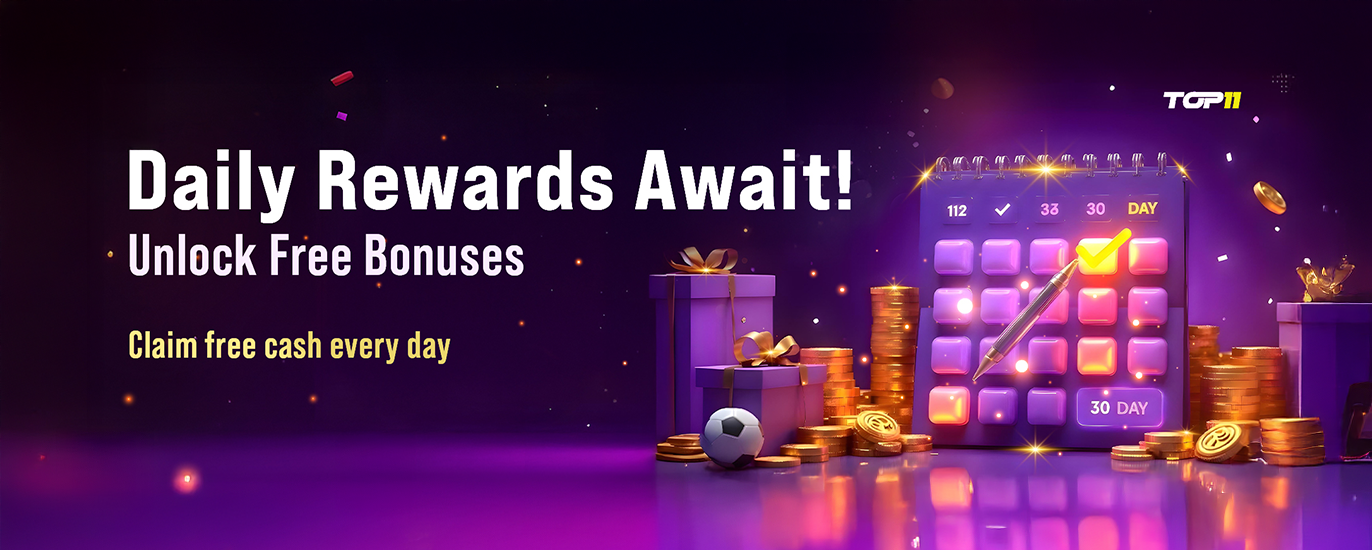 Daily Reward top11 Banner